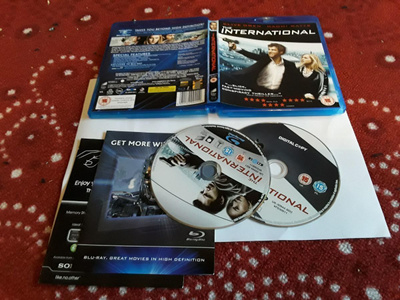 The International - UK/SF Region ABC Blu-Ray (Sony Pictures)