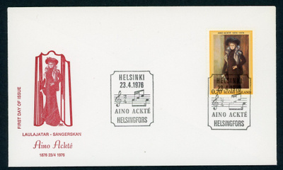 FDC 1976 Aino Ackte