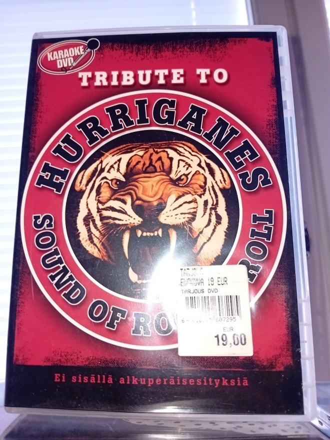 DVD HURRIGANES SOUND OF ROCK'N ROLL KARAOKE ( SIS POSTIKULU