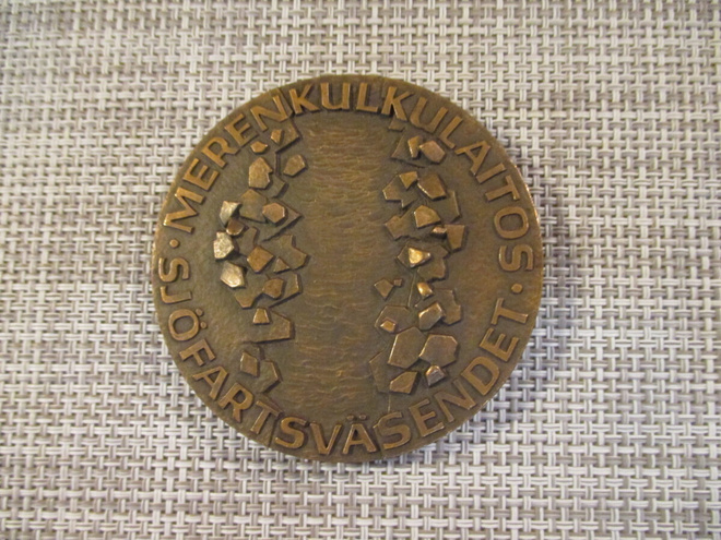 Merenkulkulaitos mitali 1967 /O.Ericsson -67.