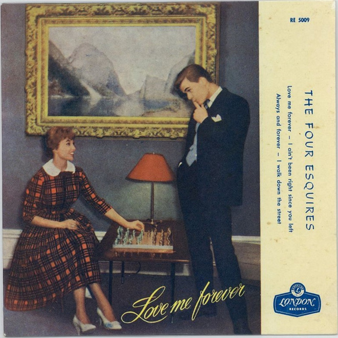 FOUR ESQUIRES: "Love Me Forever"-EP 7"