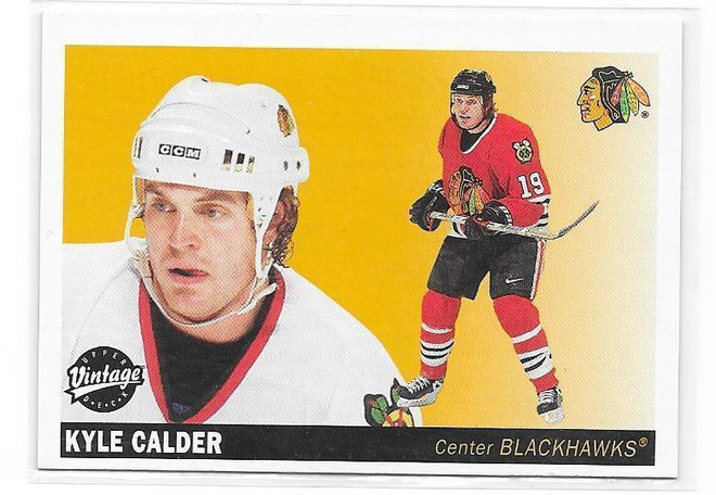 2002-03 UD Vintage #57 Kyle Calder Chicago Blackhawks