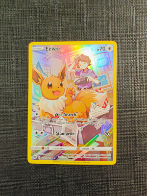 Eevee TG11/30 Brilliant Stars Trainer Gallery Full Art Rare