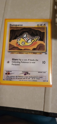 Dunsparce #54 Pokemon Neo Discovery card