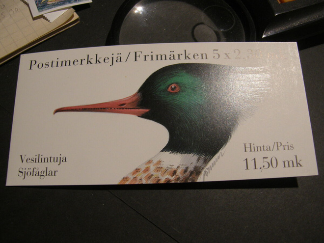 1993  V 22  LINTU  vihko  leimattu  L 9e