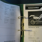 Husqvarna 125 1986 korjausopas + varaosaluettelo - pikkukuva 1