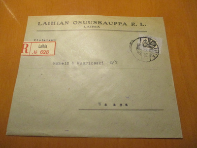 1927 Laihia R liikekuori