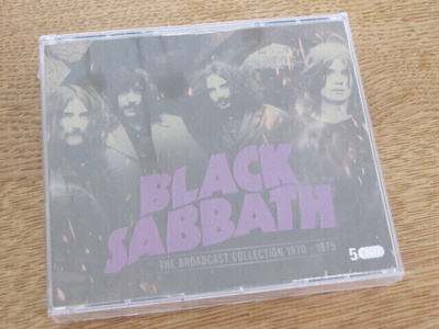 Black Sabbath Broadcast Collection 1970 – 1975 5x cd boxi mu