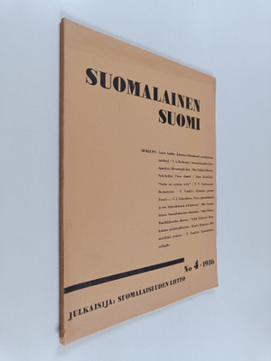 Suomalainen suomi 4/1936