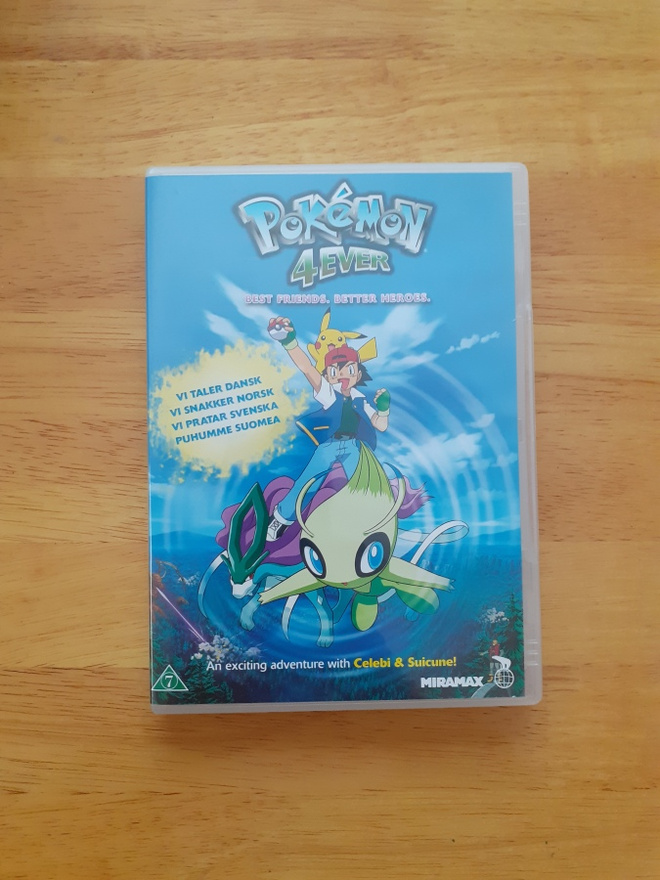 Pokémon 4ever DVD