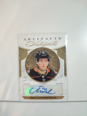 2022-23 Upper Deck Artifacts Auto Facts #AF-IL I. Lundestrom