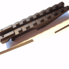 AK-47:n 100 mm Weaver-Picatinnykisko rautatähtäimen paikalle - pikkukuva 2
