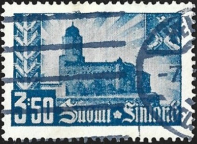 1941 Viipurin valtaus 3:50 mk leimattu LaPe 241