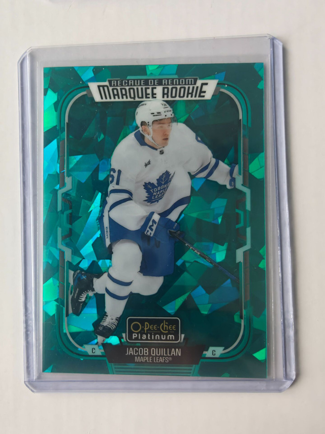 Jacob Quillan 2025-26 OPC Platinum Marquee Rookie /249