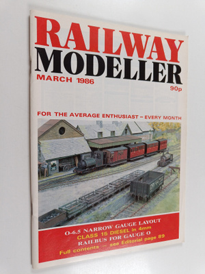 Railway modeller : March 1986