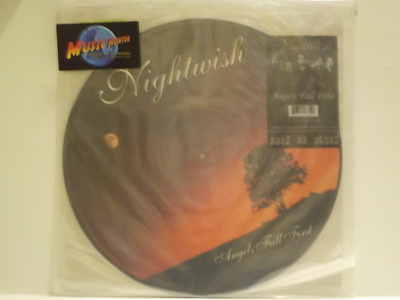 NIGHTWISH - ANGELS FALL FIRST EX+/EX+ 2LP UK 2004 PICTURE LP
