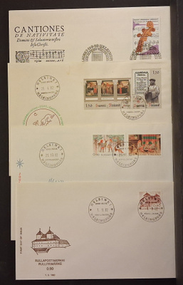 FDC 38 - 1982 4 kpl