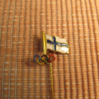 Rintaneula Olympiamerkit  ja Suomen lippu. - pikkukuva 1
