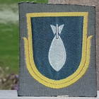 SA - Jääkäri, Kranaatiheitinmiehen Tunnus. Koko - noin 81*66 - pikkukuva 2