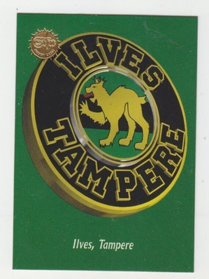 94-95 Sisu Ilves logo kortti.