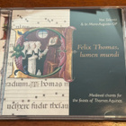 Vox Silentii & br. Marie-Augustin: Felix Thomas, lumen mundi - pikkukuva 1