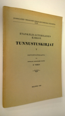 Evankelis-luterilaisen kirkon tunnustuskirjat 5, Sovinnon...