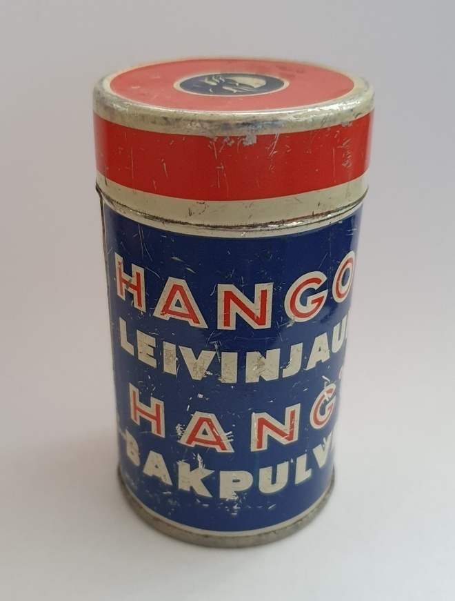 Hangon leivinjauhe – vanha purkki