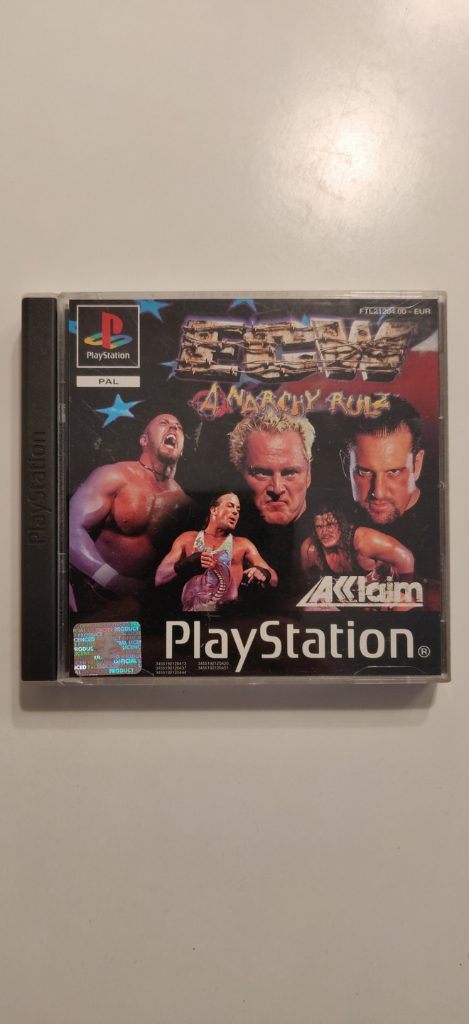 ECW Anarchy Rulz - Playstation (PAL)