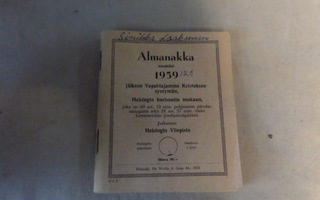 huuda syntymävuotesi almanakka 1959