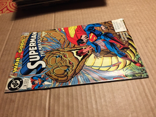 DC SUPERMAN THE MAN OF STEEL 3/1991 HYVÄ