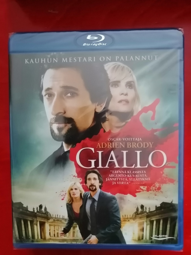 Giallo Blu-ray
