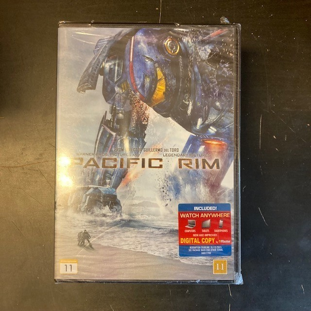 Pacific Rim - hyökkäys Maahan DVD (UUSI)