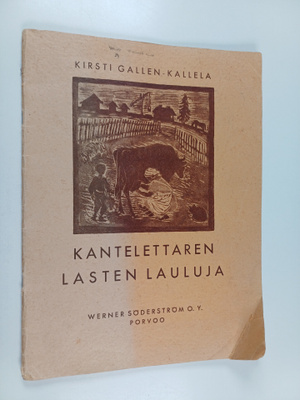 Kirsti Gallen-Kallela : Kantelettaren lasten lauluja