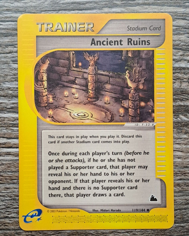 Ancient ruins skyridge 119/144!