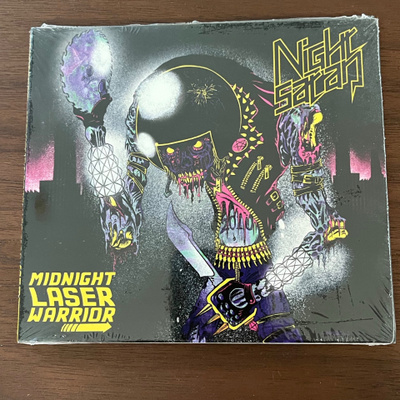 Nightsatan Midnight - Laser Warrior CD uusi muoveissa