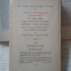 Ernest Hemingway - The First 49 Stories (hardcover) - pikkukuva 2