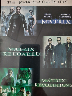 THE MATRIX COLLECTION  DVD UUSI