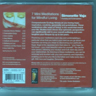 cd, Simonette Vaja - 7 Mini Meditations for Mindful Living - - pikkukuva 2