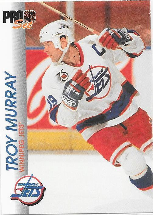 1992-93 Upper Deck #215 Troy Murray Winnipeg Jets