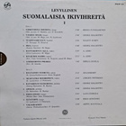 LEVYLLINEN SUOMALAISIA IKIVHREITÄ  LP - pikkukuva 2