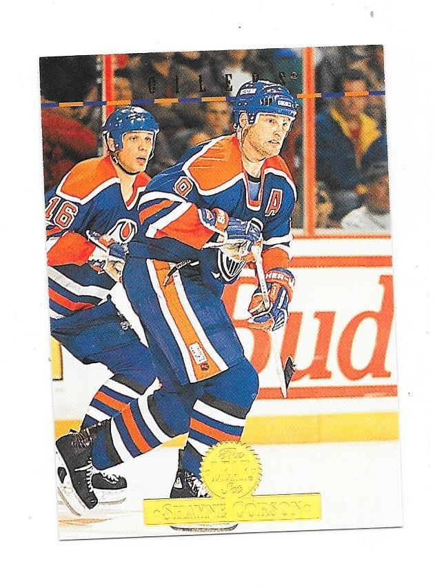 1994-95 LEAF #164 Shayne Corson Edmonton Oilers