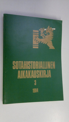 Sotahistoriallinen aikakauskirja 3 : Sotahistoriallisen s...