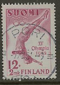1951 olympia 12 mk kaunis PORI -51