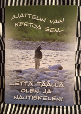 no 1 - ajatelin vain kertoa sen...