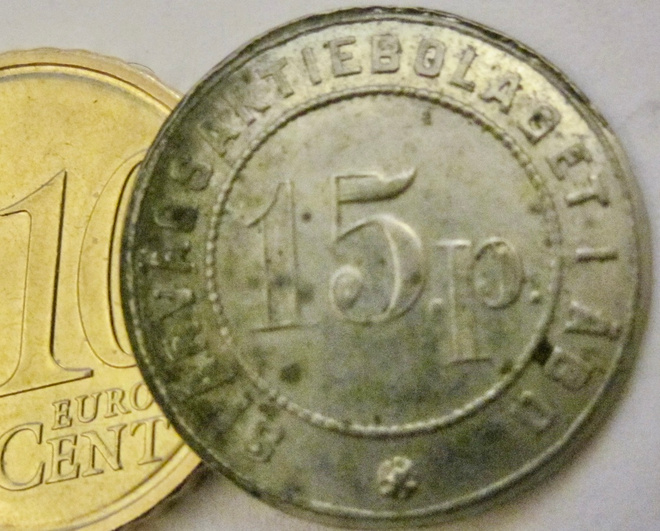VANHA Poletti 15 p Raitiovaunu Turku