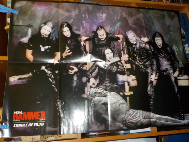 CRADLE OF FILTH FOLD-OUT JULISTE