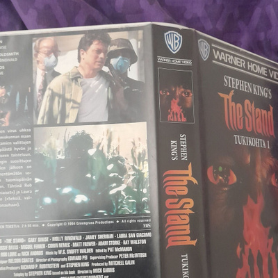 Tukikohta 1 vhs,stephen king
