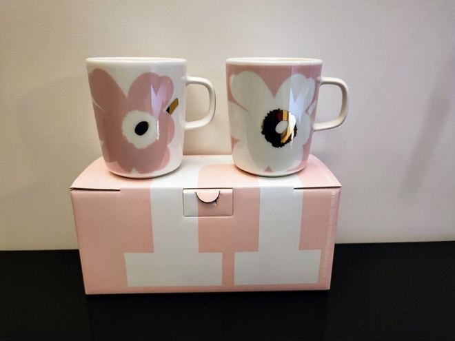 Juhla Unikko mukipaketti 2 mukia 78e (Marimekko)