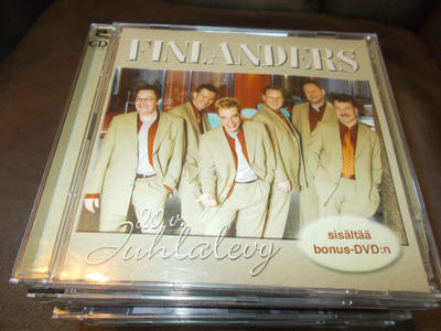 CD+ DVD FINLANDERS ** 20 VUOTIS JUHLALEVY **
