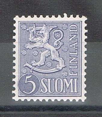 1954  M54 5mk viol  ++